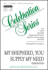 My Shepherd, You Supply My Need SAB choral sheet music cover
